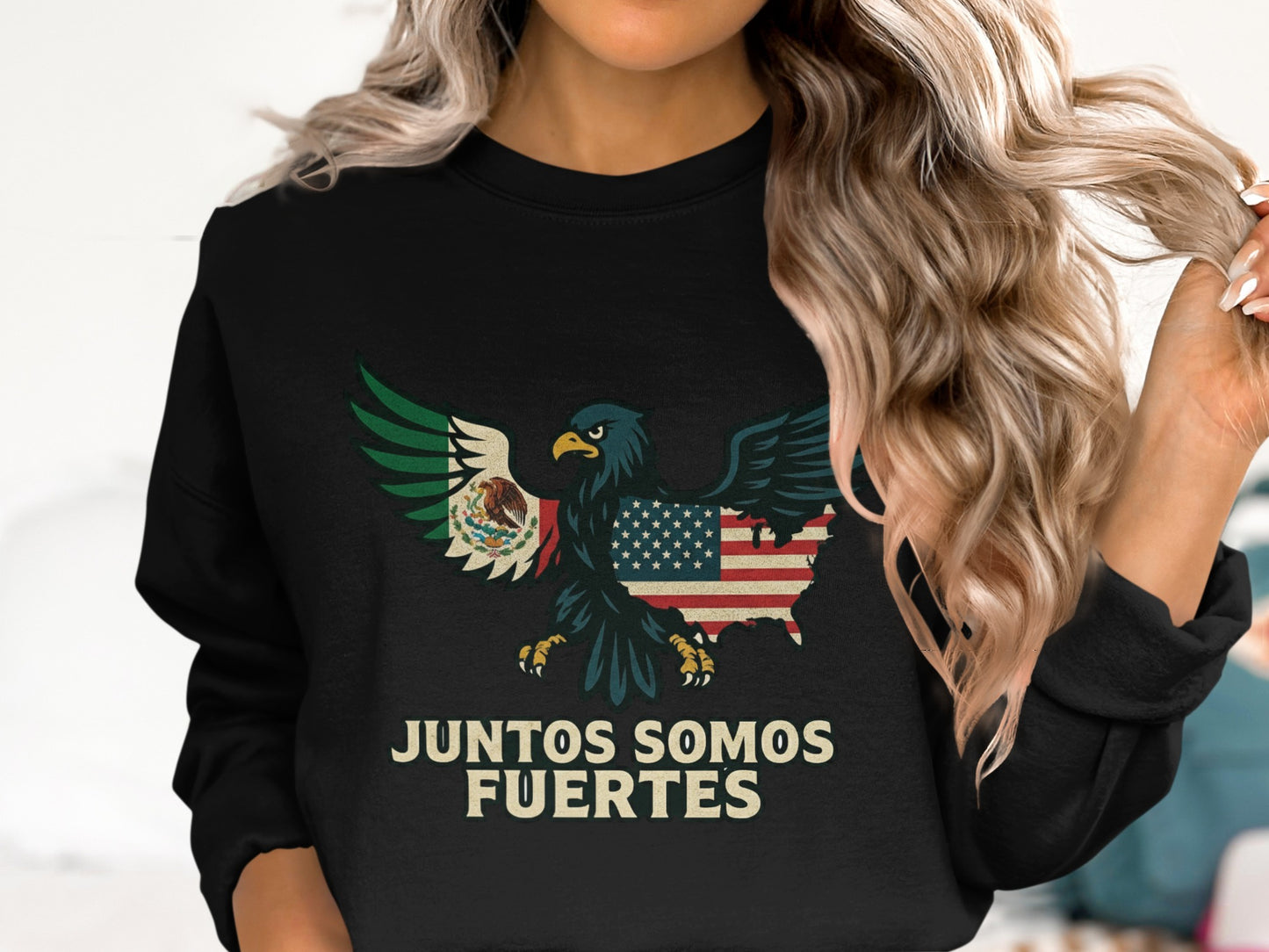 Juntos Somos Fuertes Graphic Sweatshirt Unique product
