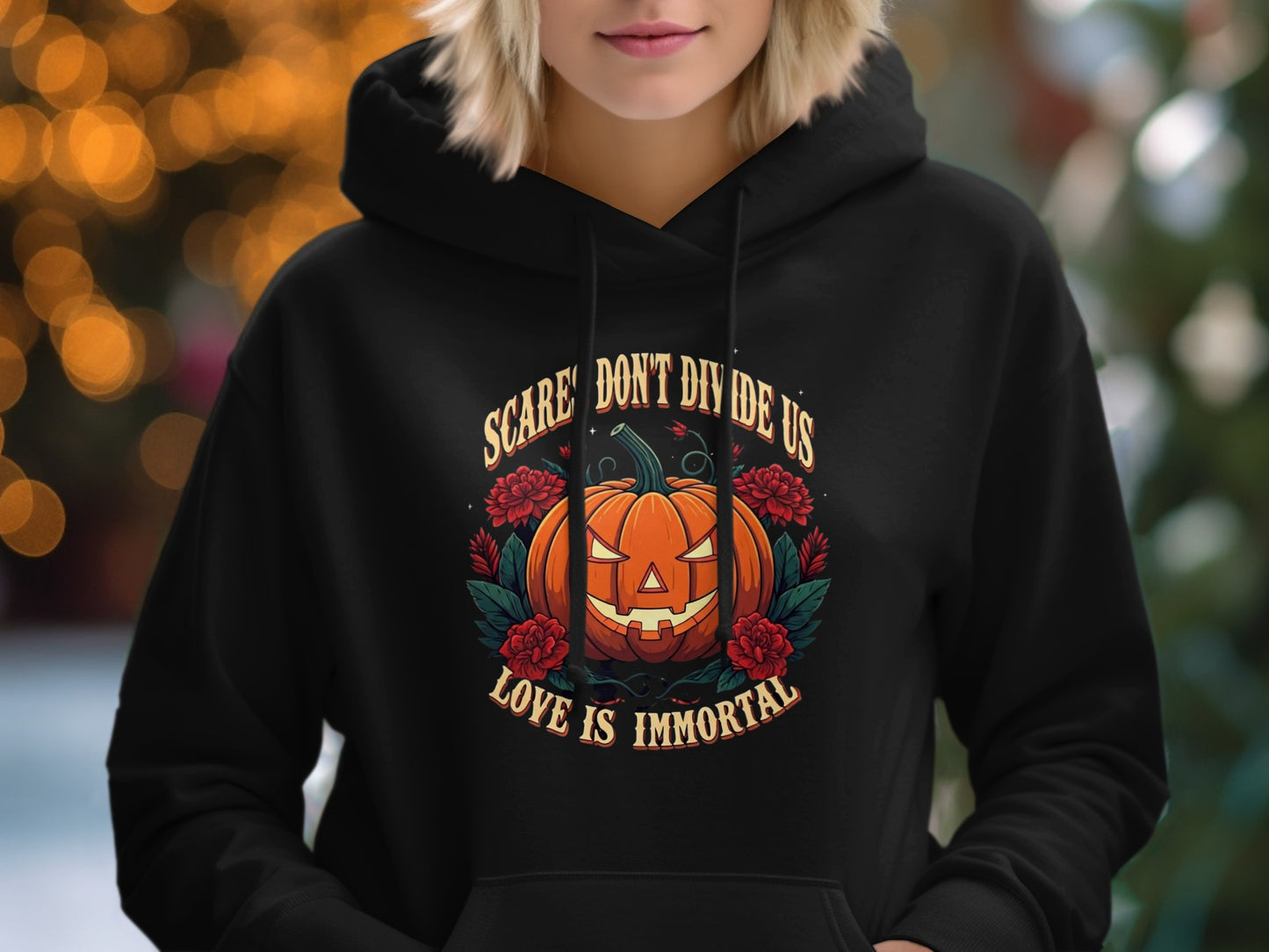 Scares Dont Divide Us Love Is Immortal Hoodie product