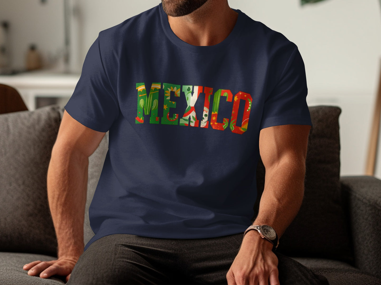 Vibrant Mexico Graphic Tee Perfect for Casual product