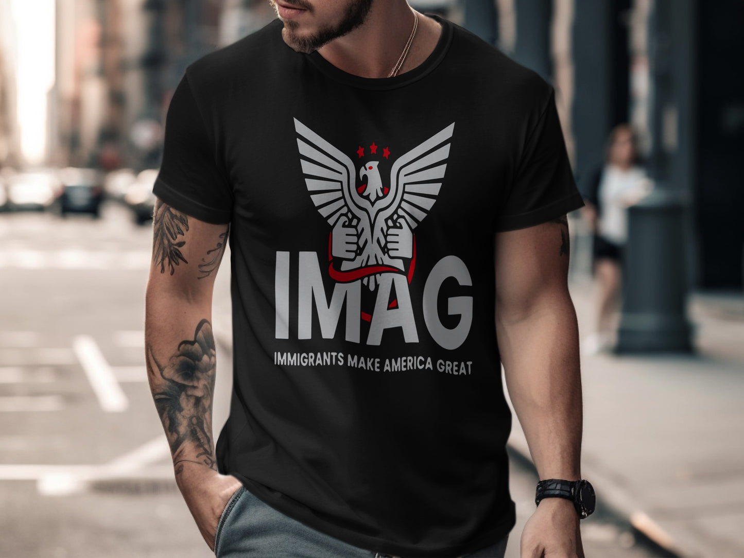 Immigrants Make America Great Statement T-shirt product