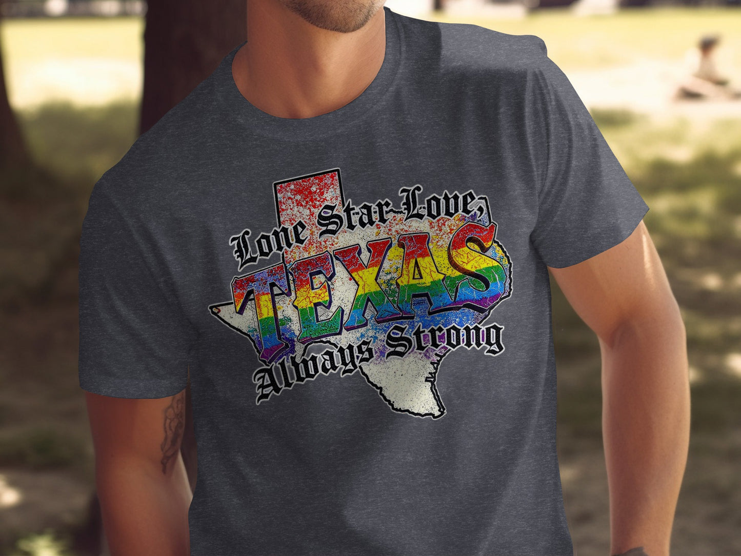 Lone Star Love Texas Always Strong T-shirt product type