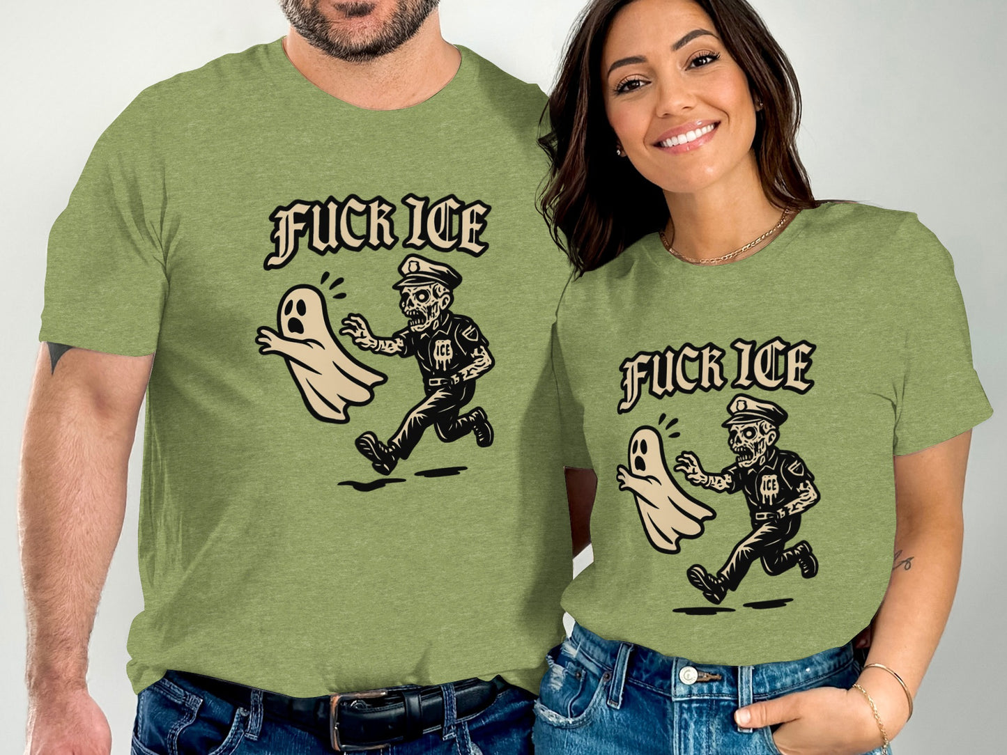 Fuck ICE Graphic Tee Shirt Casual product