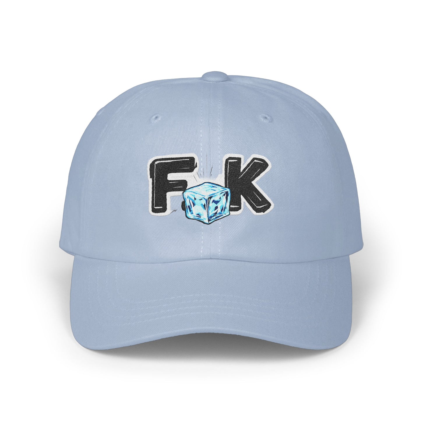 FK Ice Embroidered Light Blue Dad Hat product