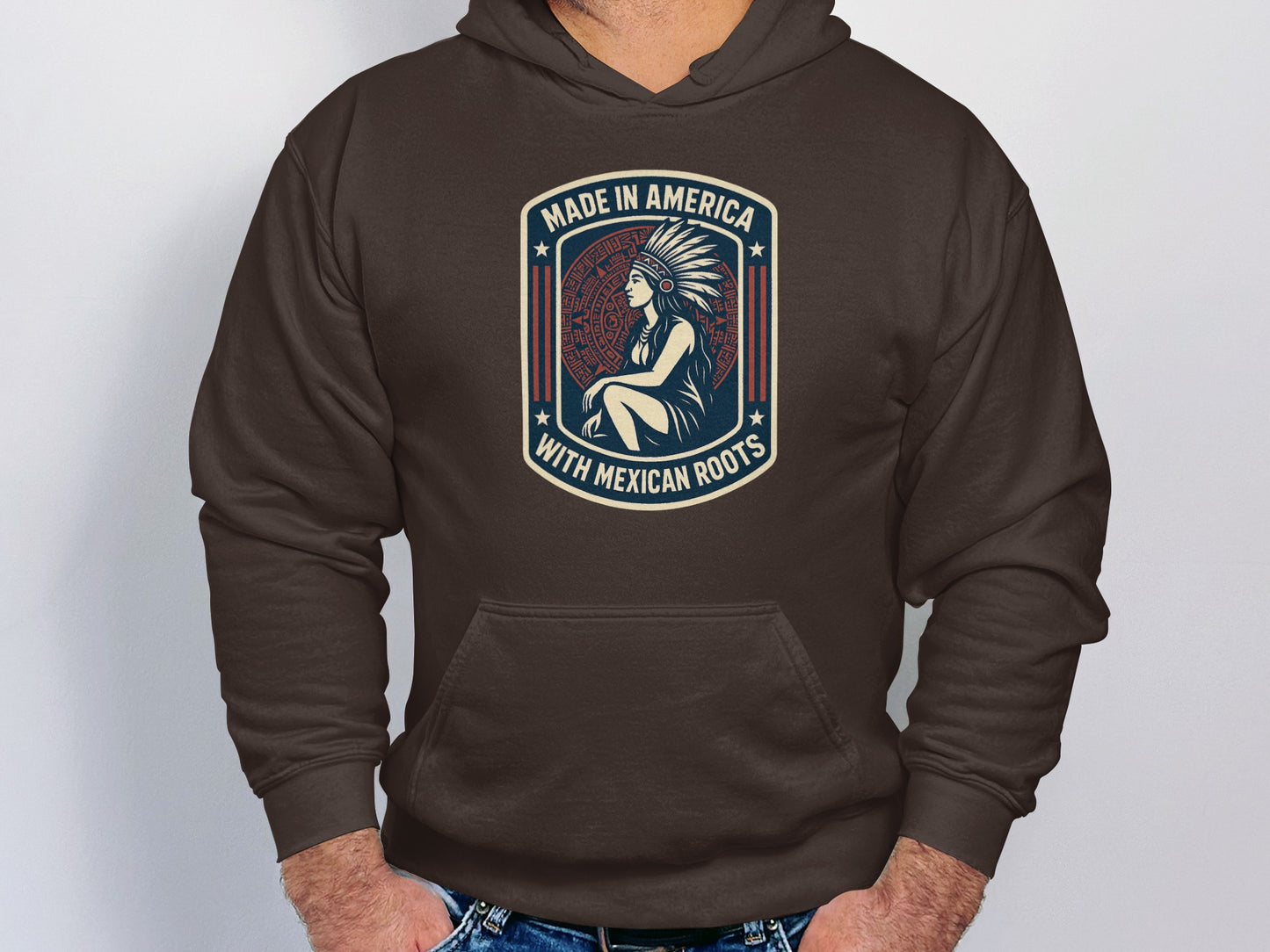 Made in America with Mexican Roots Hoodie product