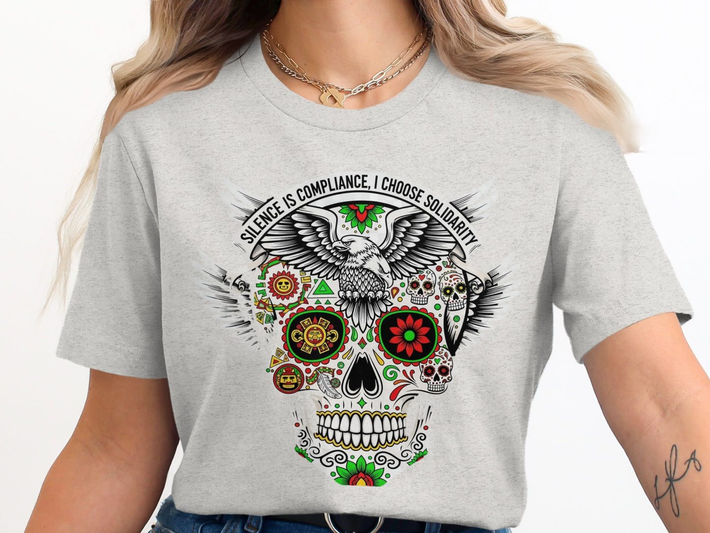 Silence is Compliance I Choose Solidarity T-shirt product