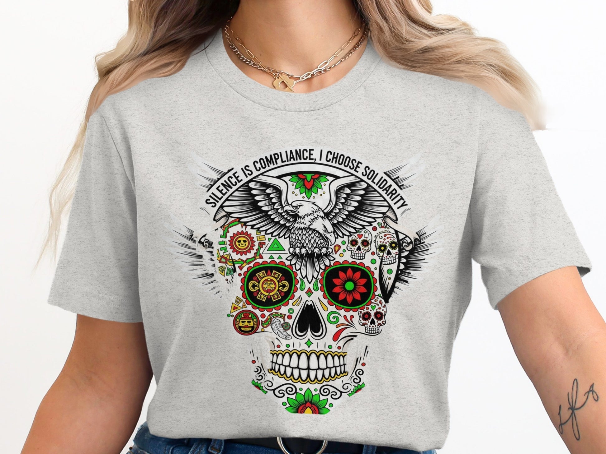 Silence is Compliance I Choose Solidarity T-shirt product