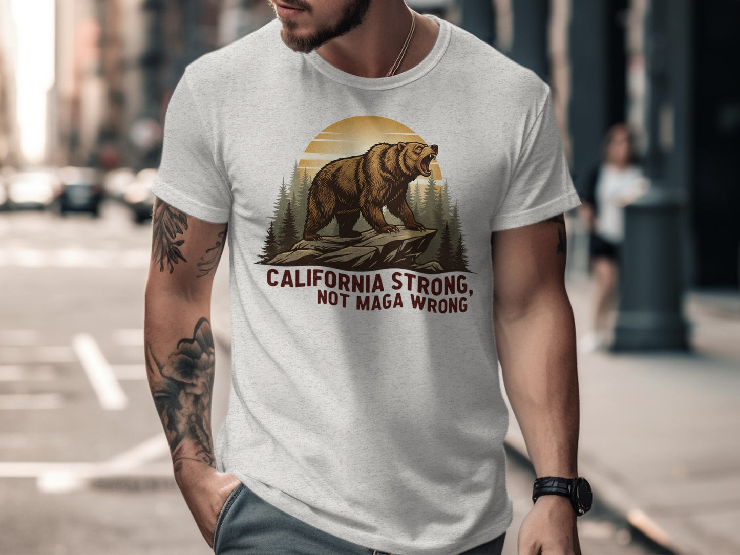 California Strong Not Maga Wrong T-shirt product type