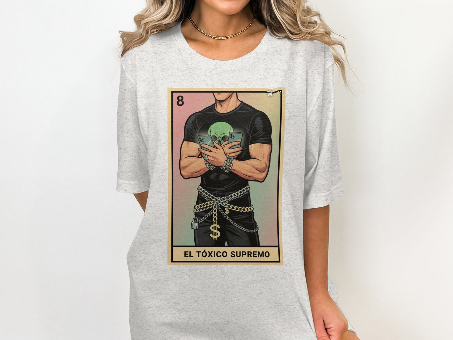Stylish El Tóxico Supremo Graphic Tee product