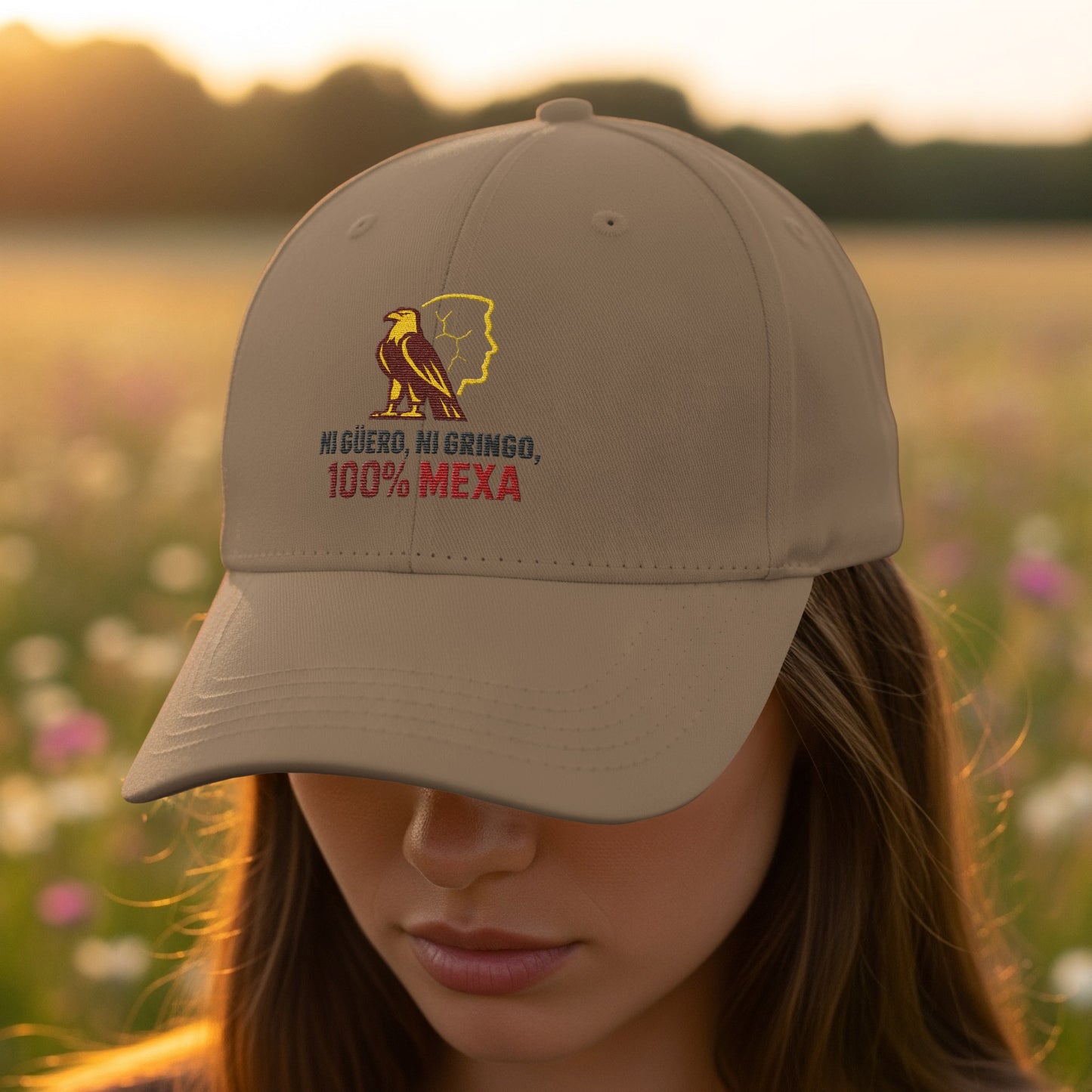 Ni Güero Mi Gringo 100% Mexa Embroidered Hat product