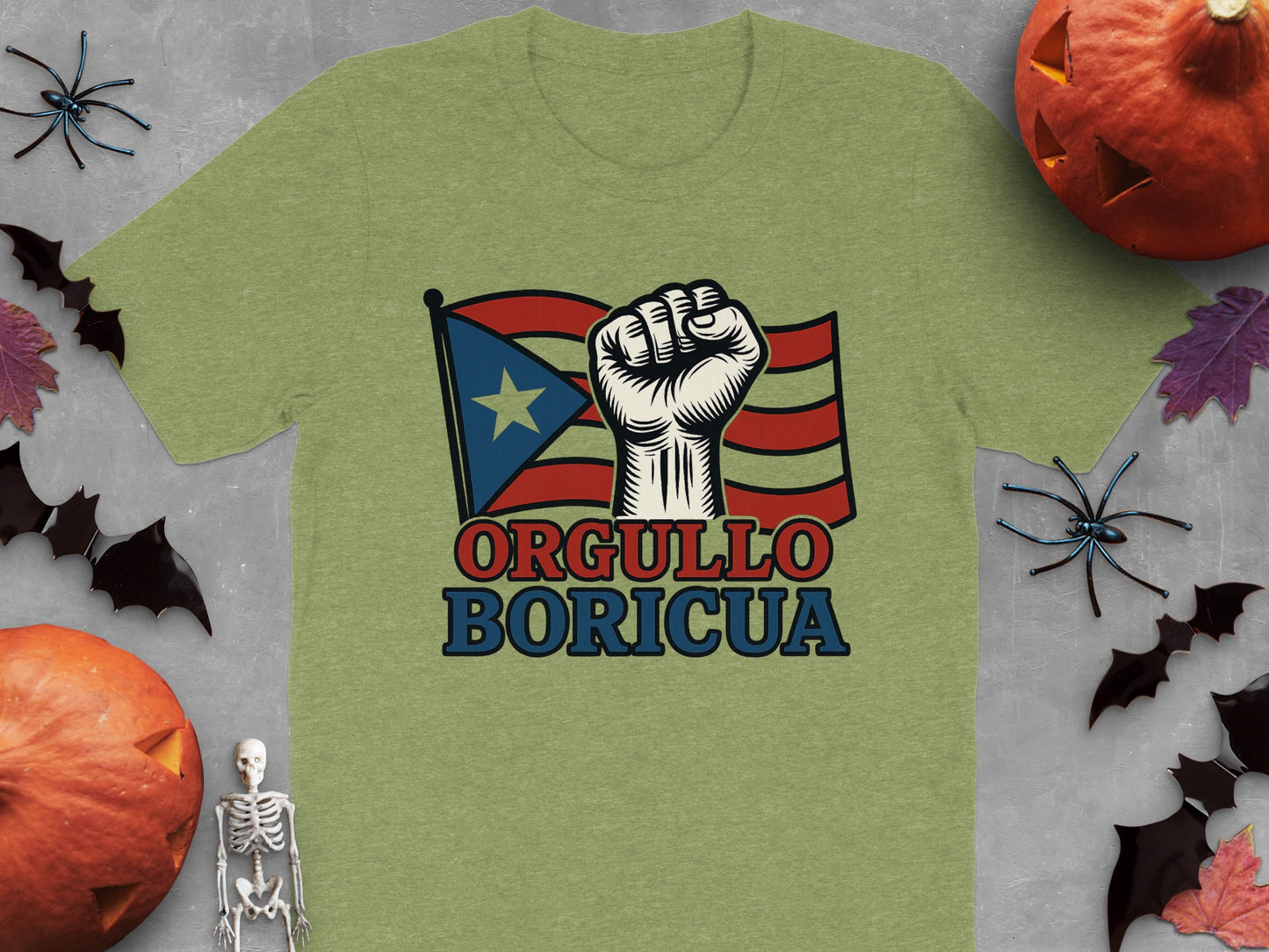 Orgullo Boricua Flag Patriotic T-Shirt product