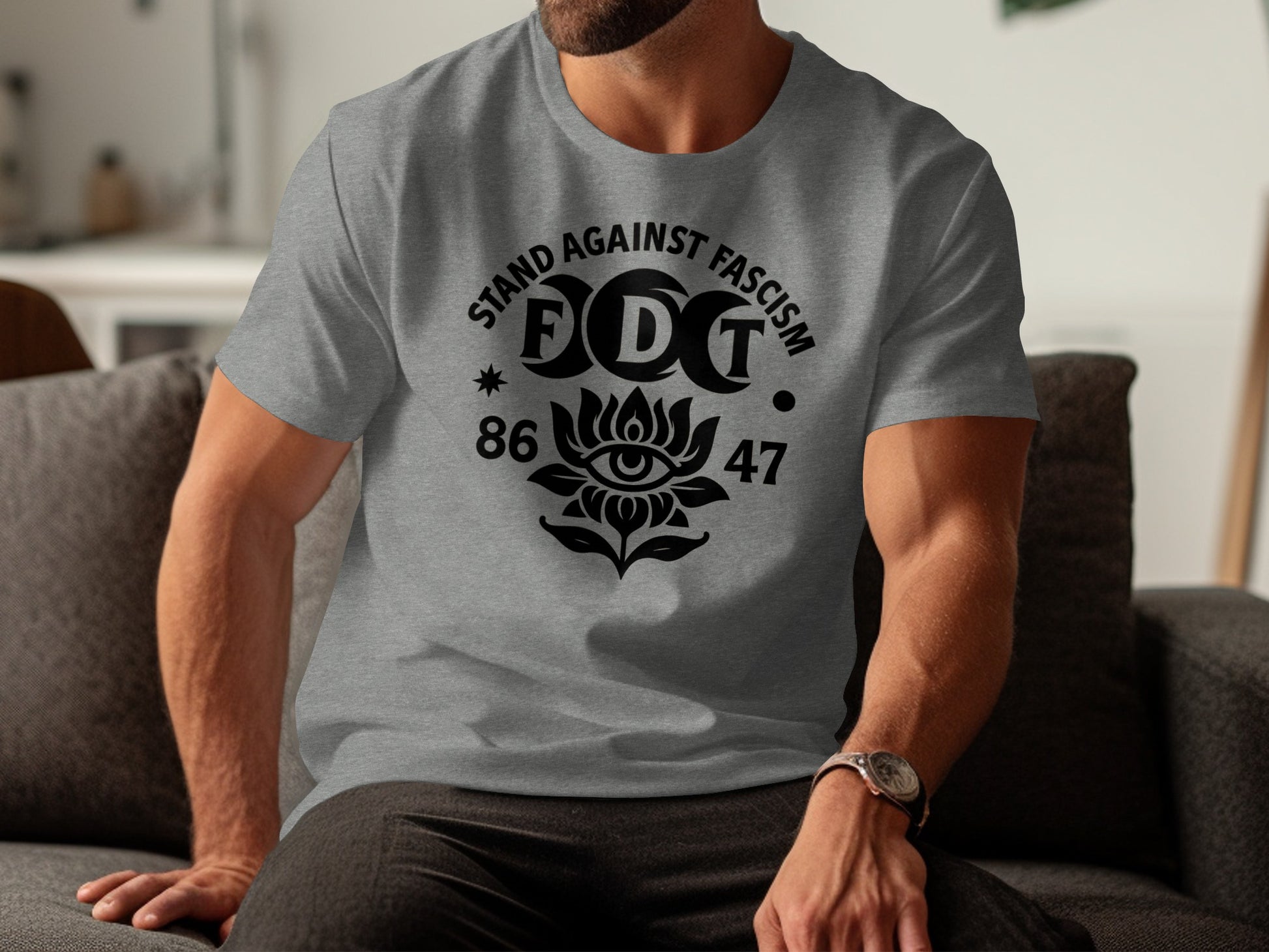 Stand Against Fascism 86 47 FDCT T-shirt