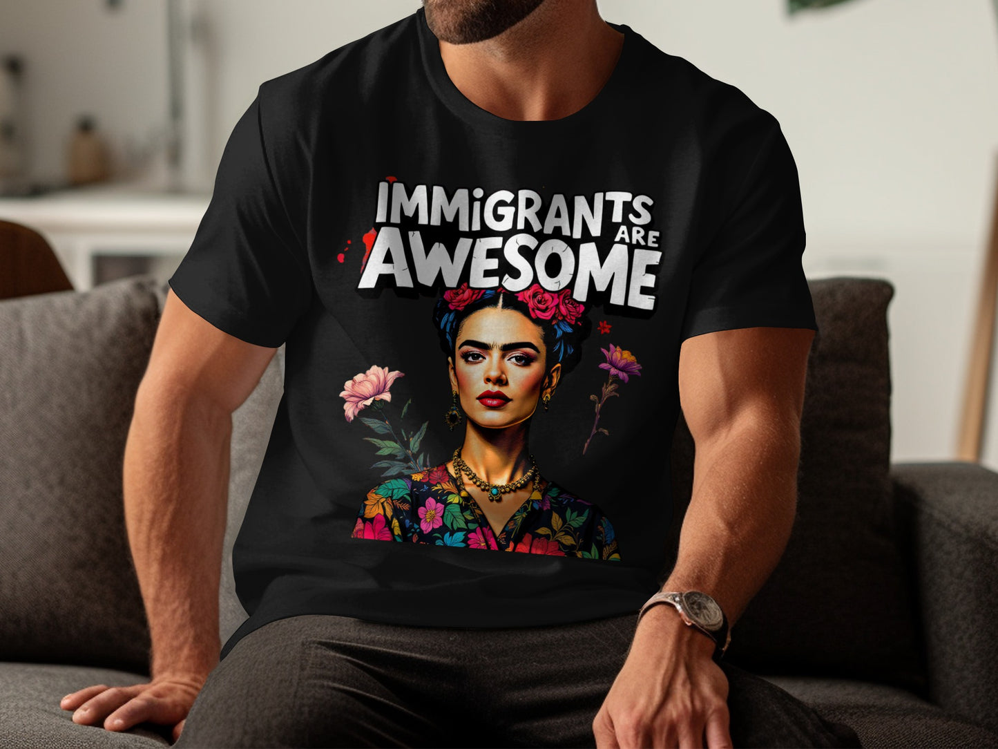 Immigrants Are Awesome Graphic T-shirt product