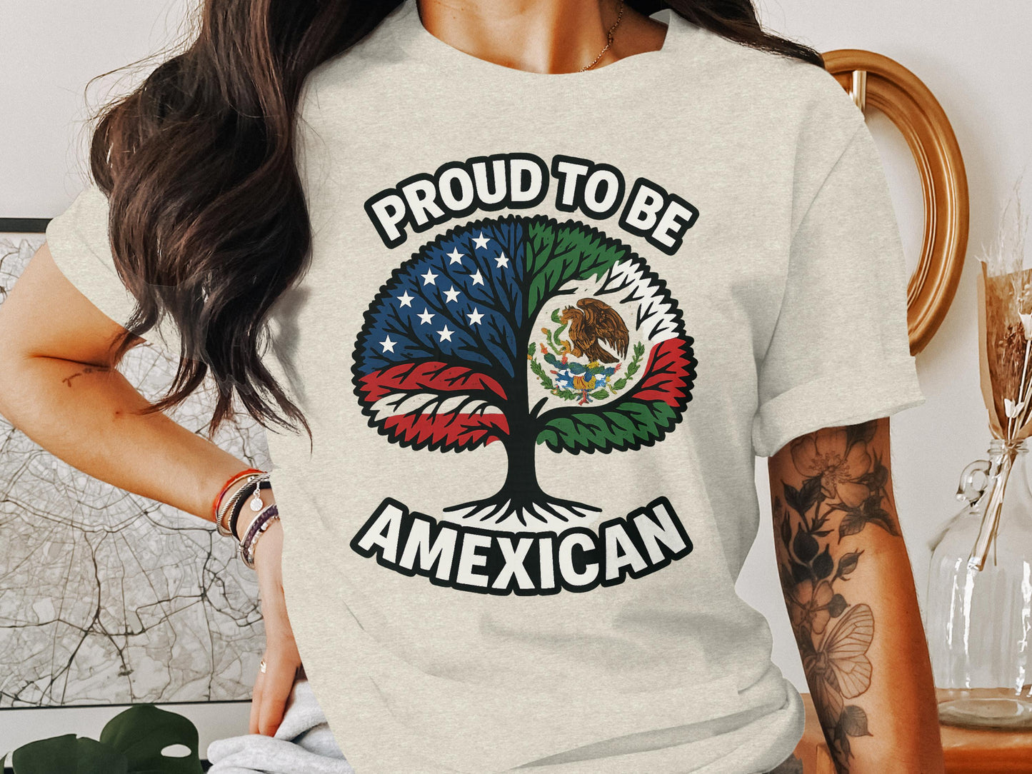 Proud to Be Amexican Graphic Tee Shirt product type