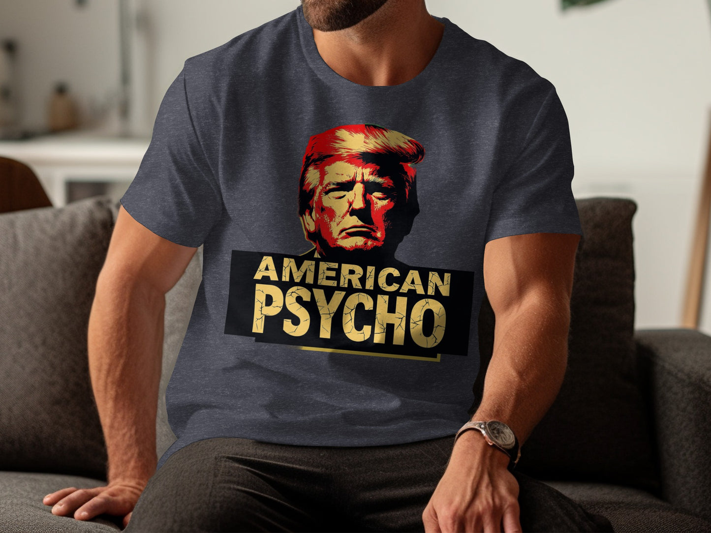 American Psycho Graphic Printed T Shirt product type