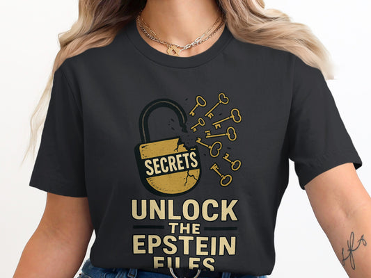 Unlock the Epstein Files Secrets Design Shirt Product