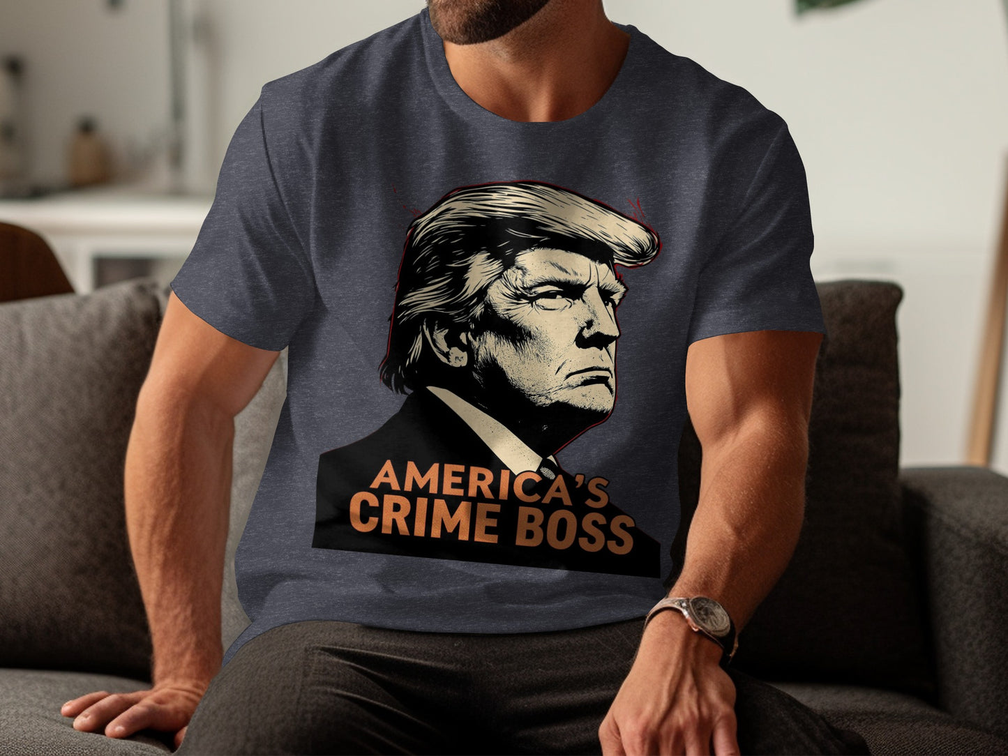 America's Crime Boss Graphic T-Shirt product