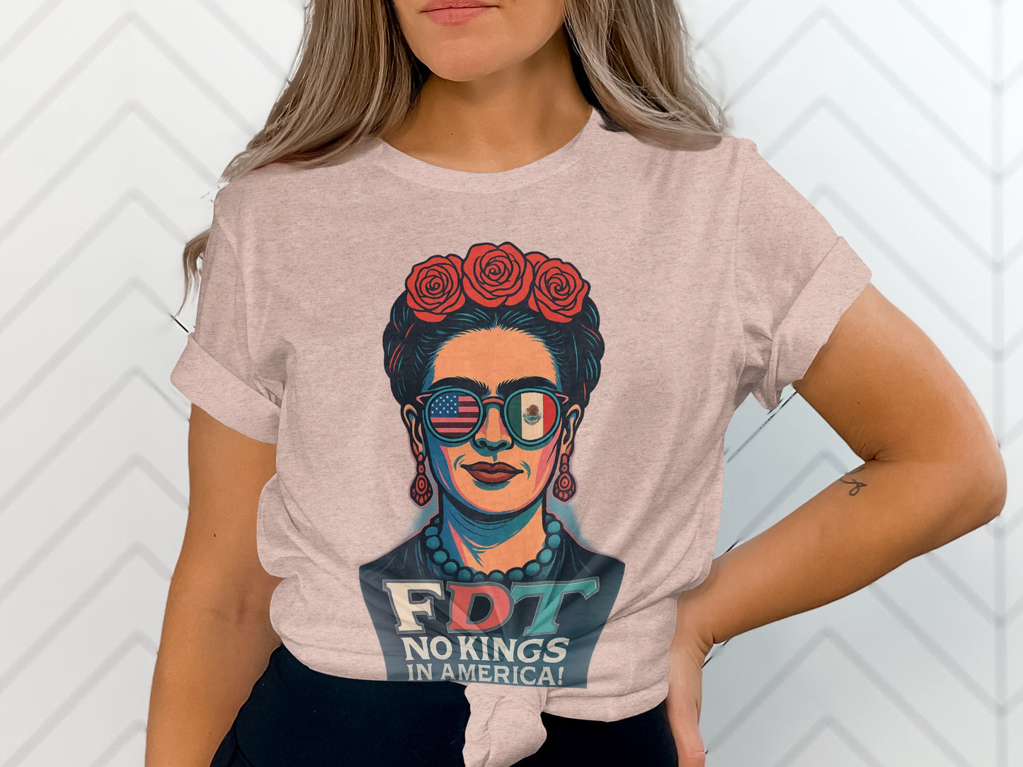 FDT No Kings In America Graphic Tee shirt product