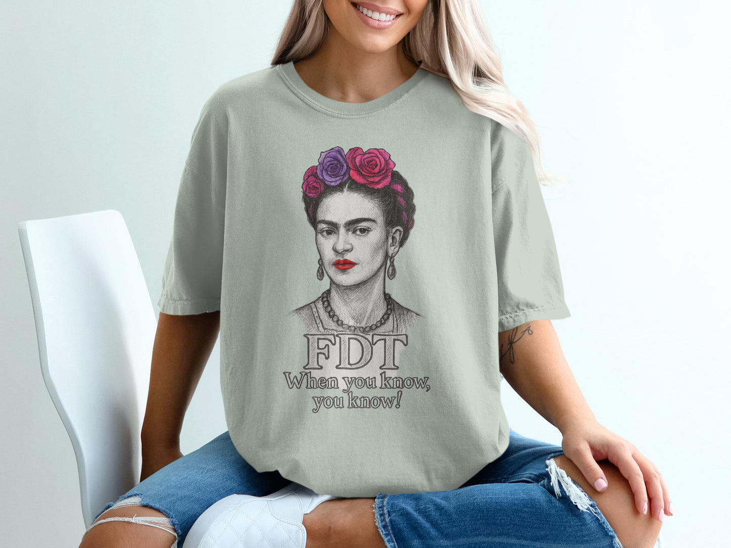 Frida Kahlo FDT When You Know You Know T-Shirt product