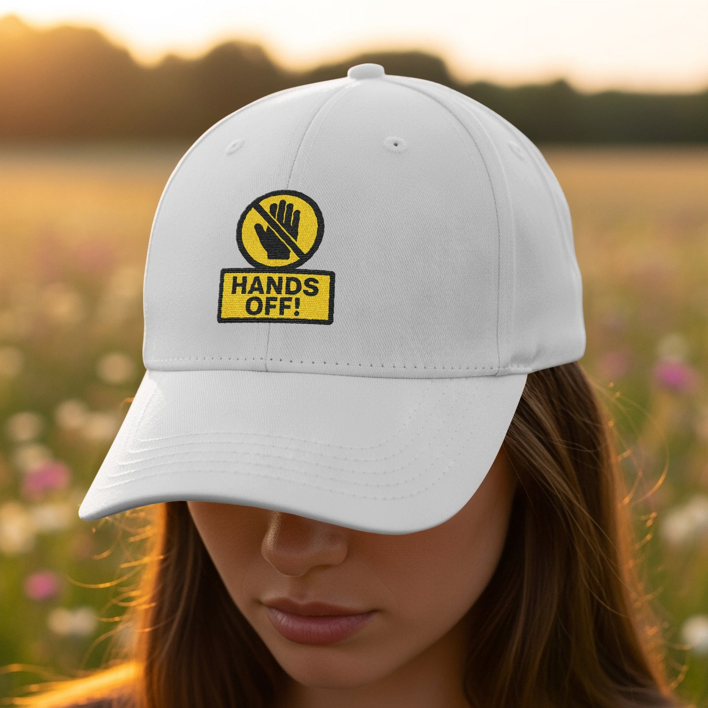 Hands Off Design Hat Stylish and Comfortable Cap product