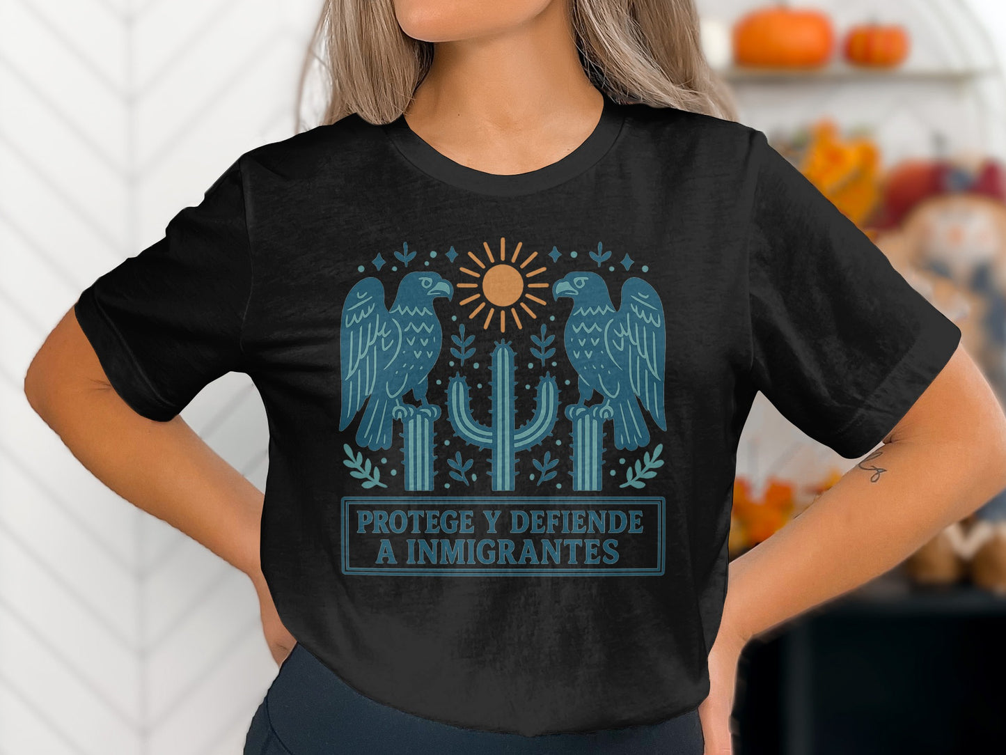Protect and Defend Immigrants Graphic T-shirt product type