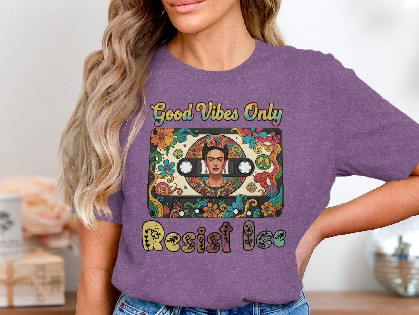 Good Vibes Only Frida Resist Tee shirt product type
