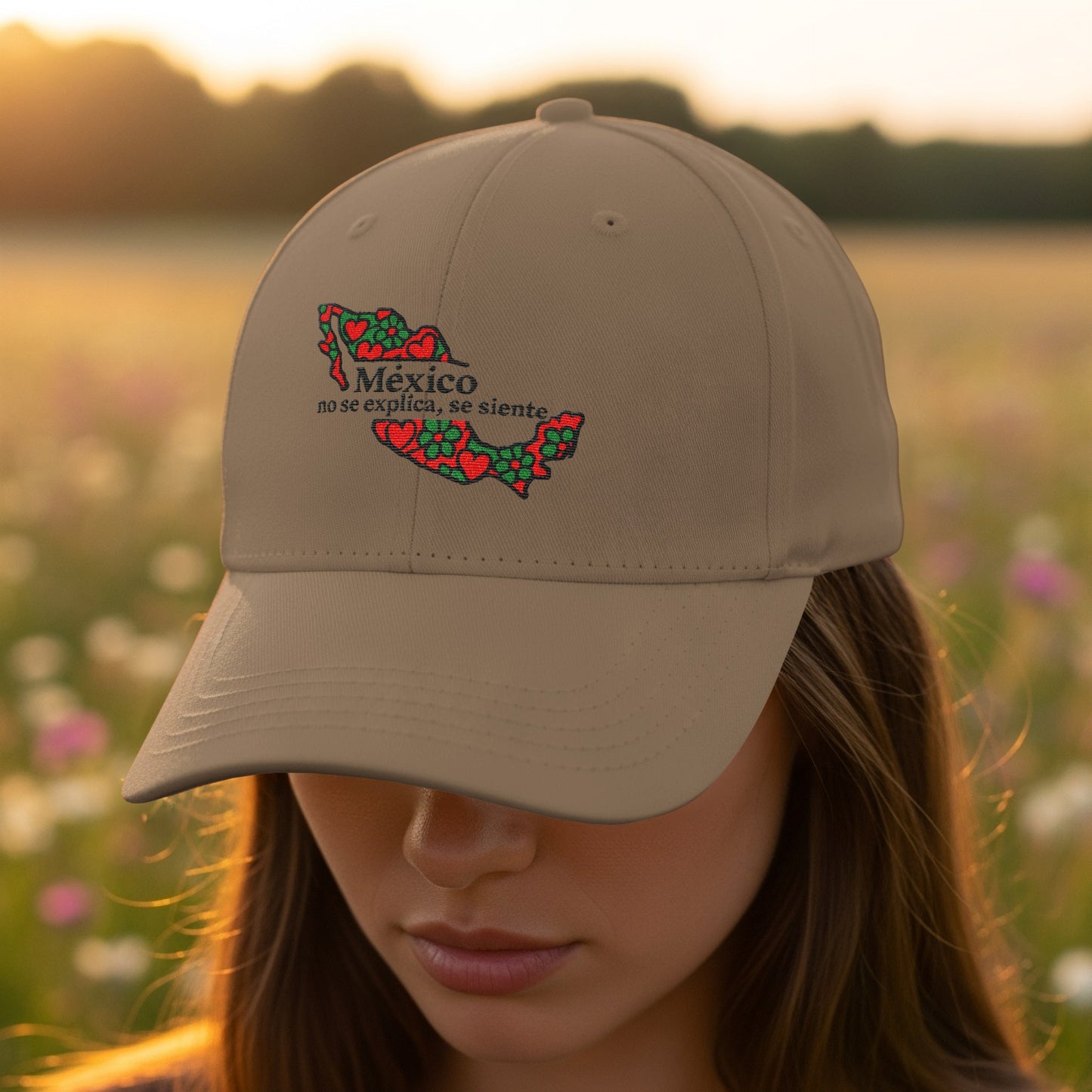 Mexico No Se Explica Se Siente Embroidered Cap product