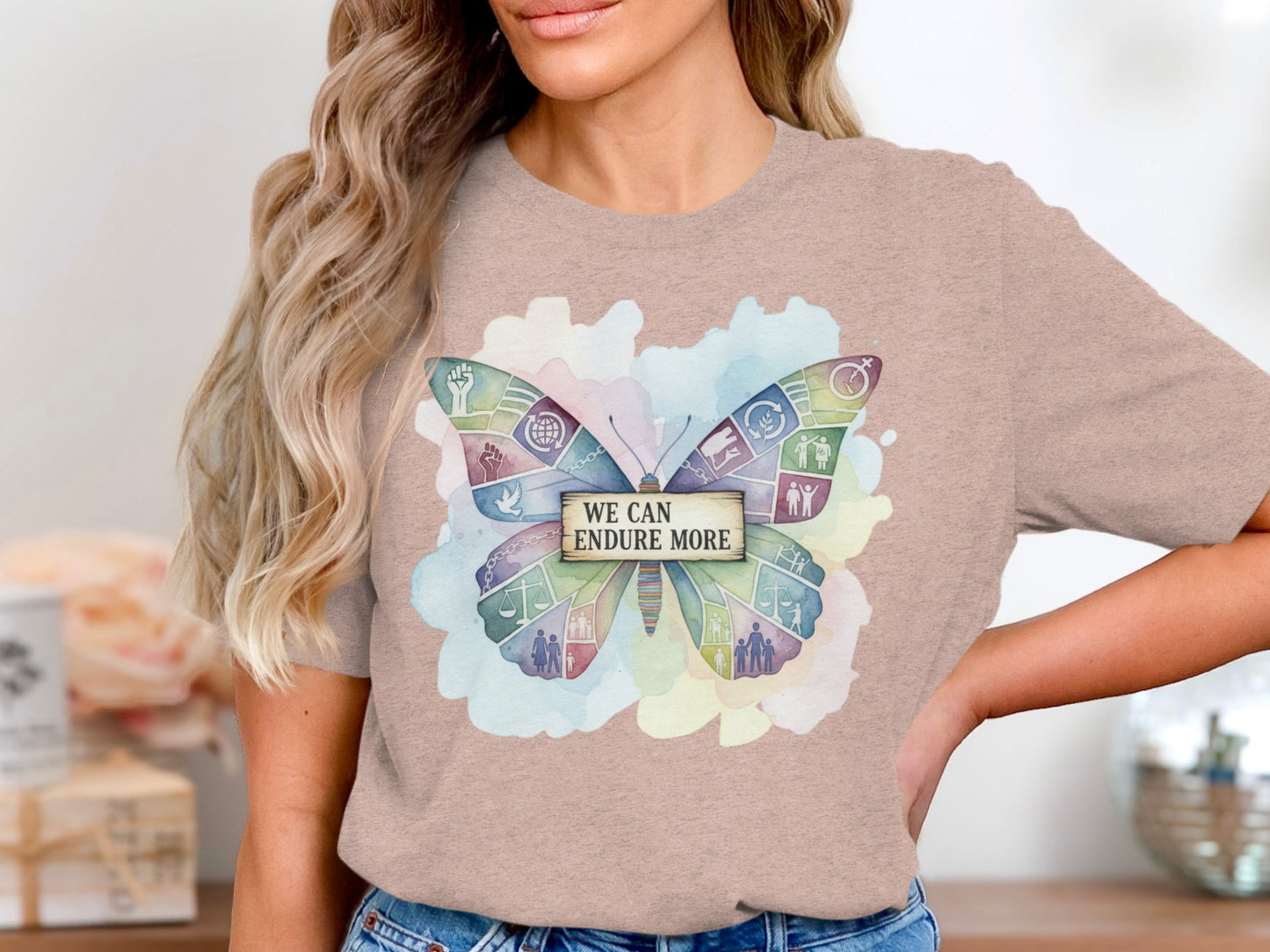 We Can Endure More Butterfly Theme Shirt product