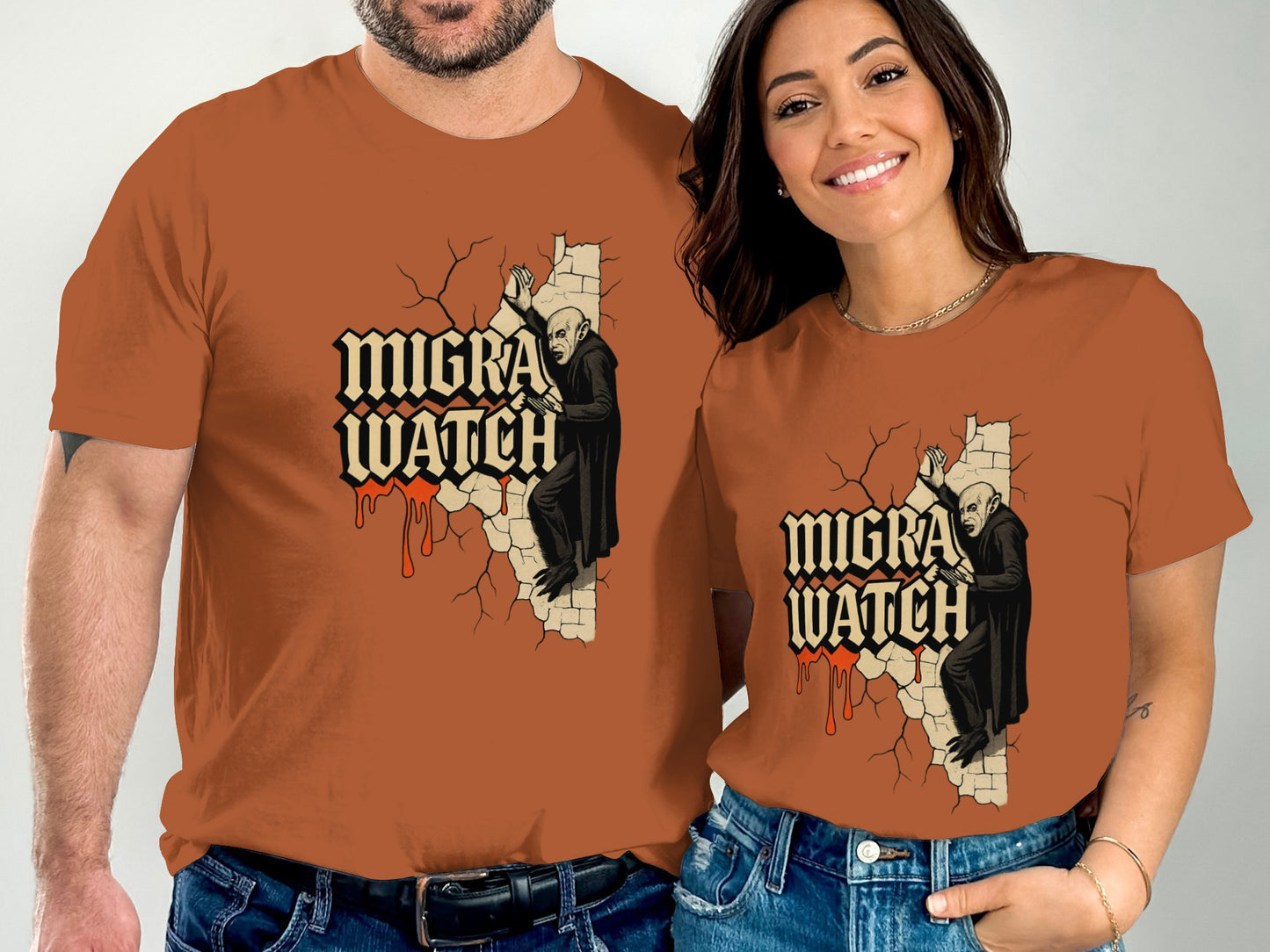 Migra Watch Halloween Vampire Unisex T-Shirt product type