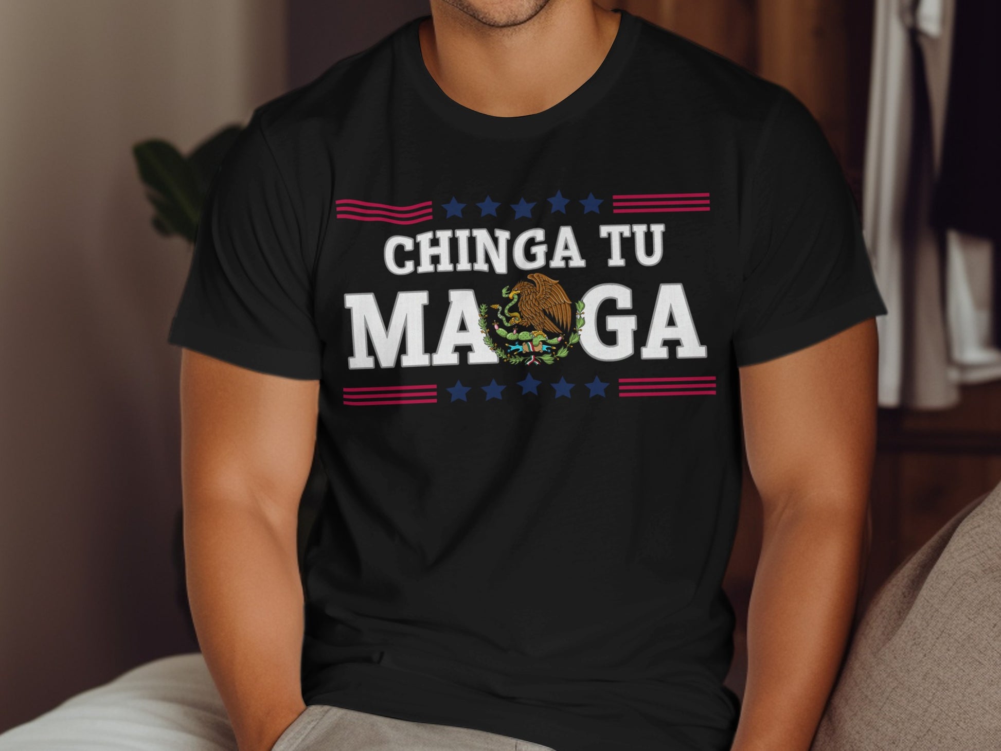 Chinga Tu Maga Statement Shirt Stylish Graphic Tee product