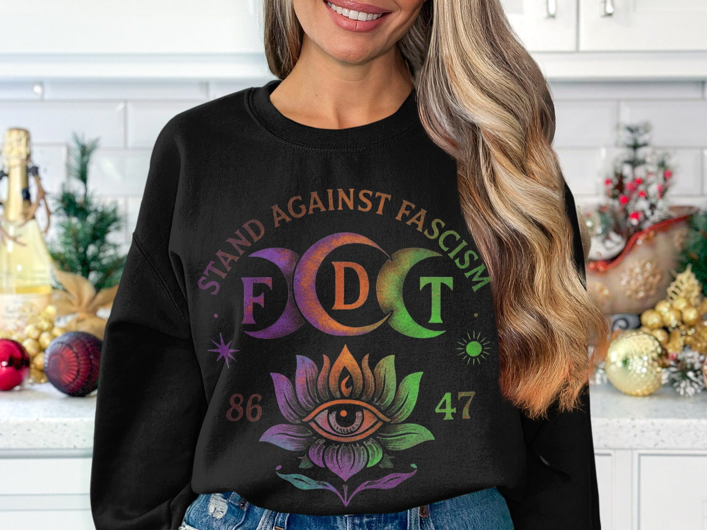 Stand Against Fascism FDT 86 47 Sweatshirt product type