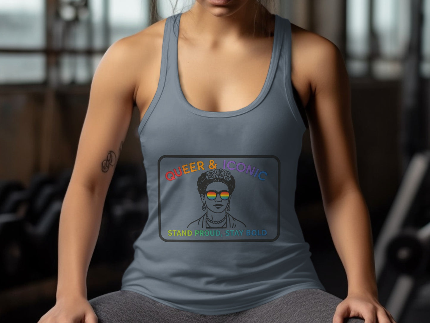 Queer and Iconic Stand Proud Stay Bold Tank Top Product