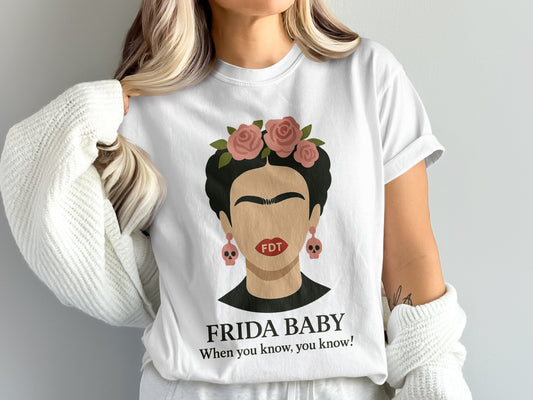 Frida Baby Graphic Tee with Unique Artistic product