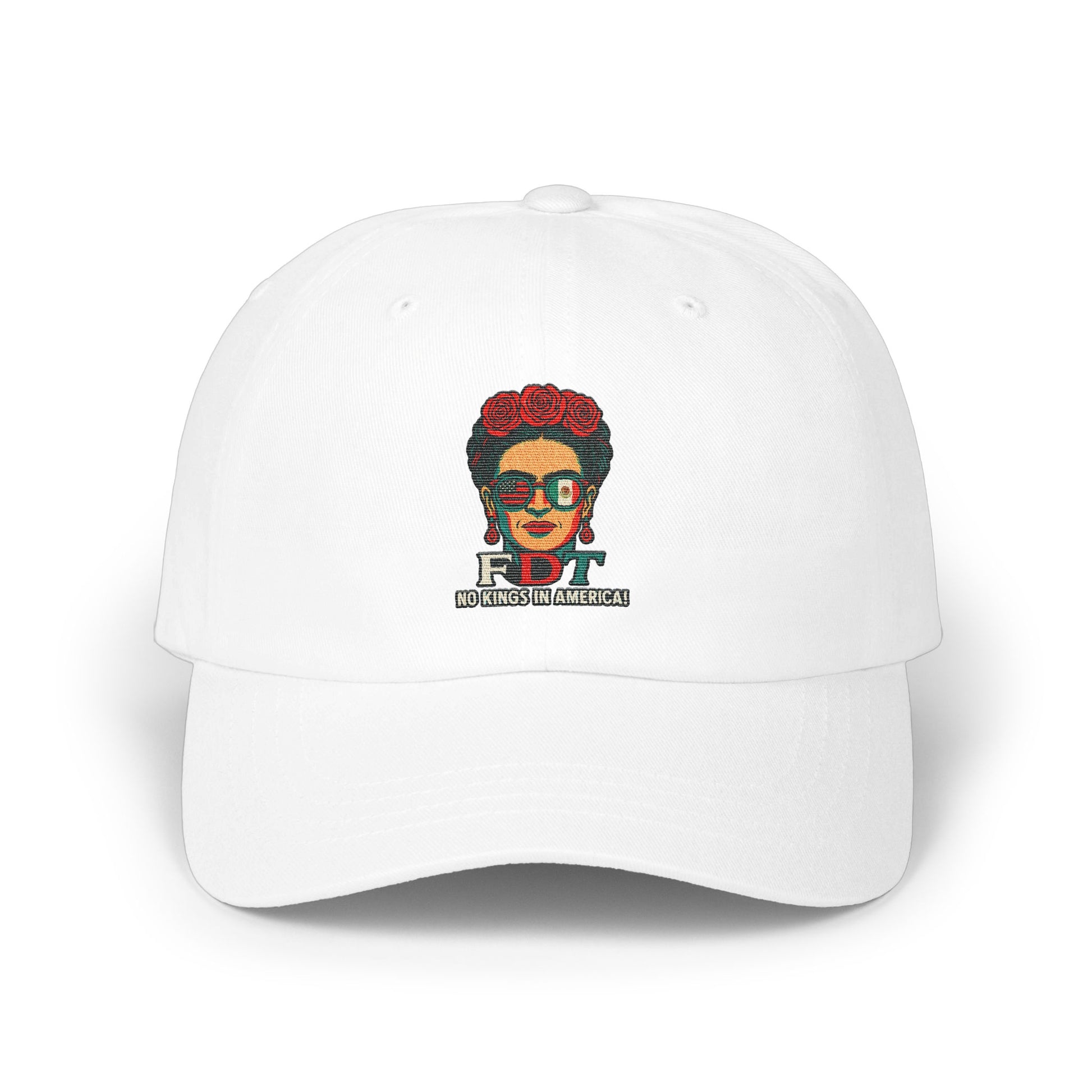 Frida Art Patch White Casual Stylish Hat product type