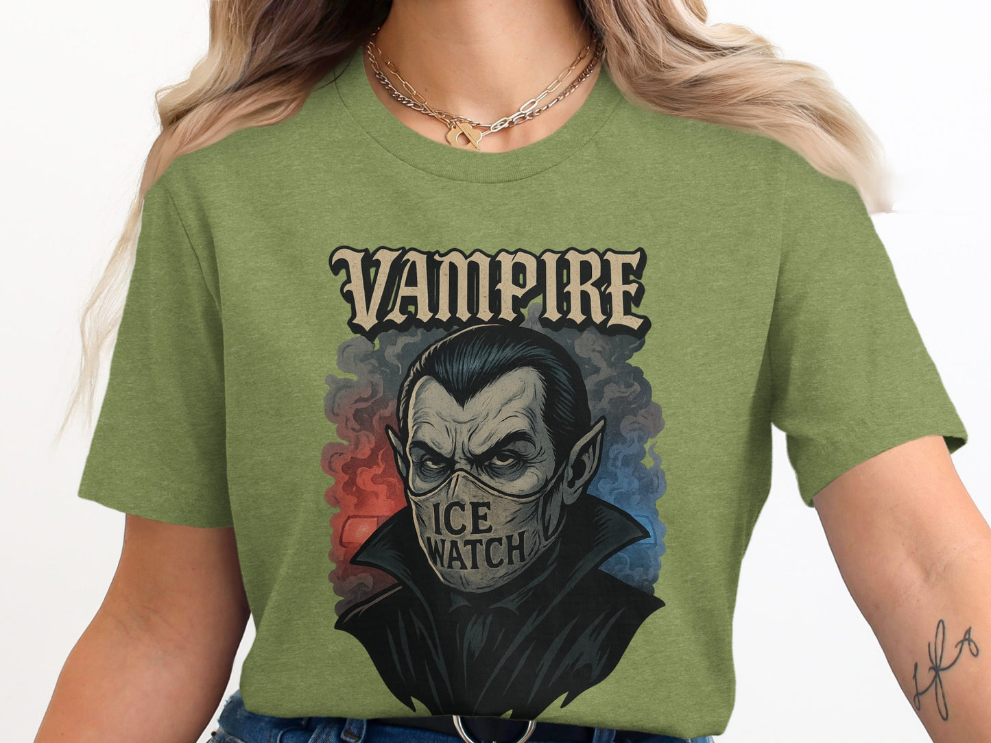 Vampire Ice Watch Graphic Design T-Shirt product type