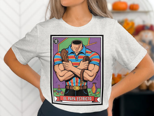 El Papá Estricto Design Short Sleeve Shirt product