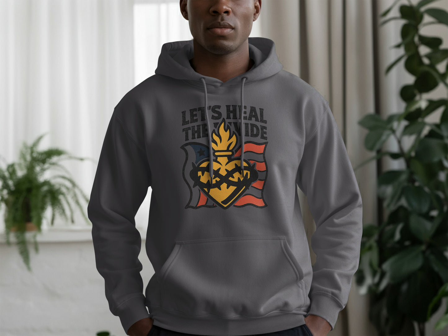 Let's Heal The Divide Graphic Hoodie product