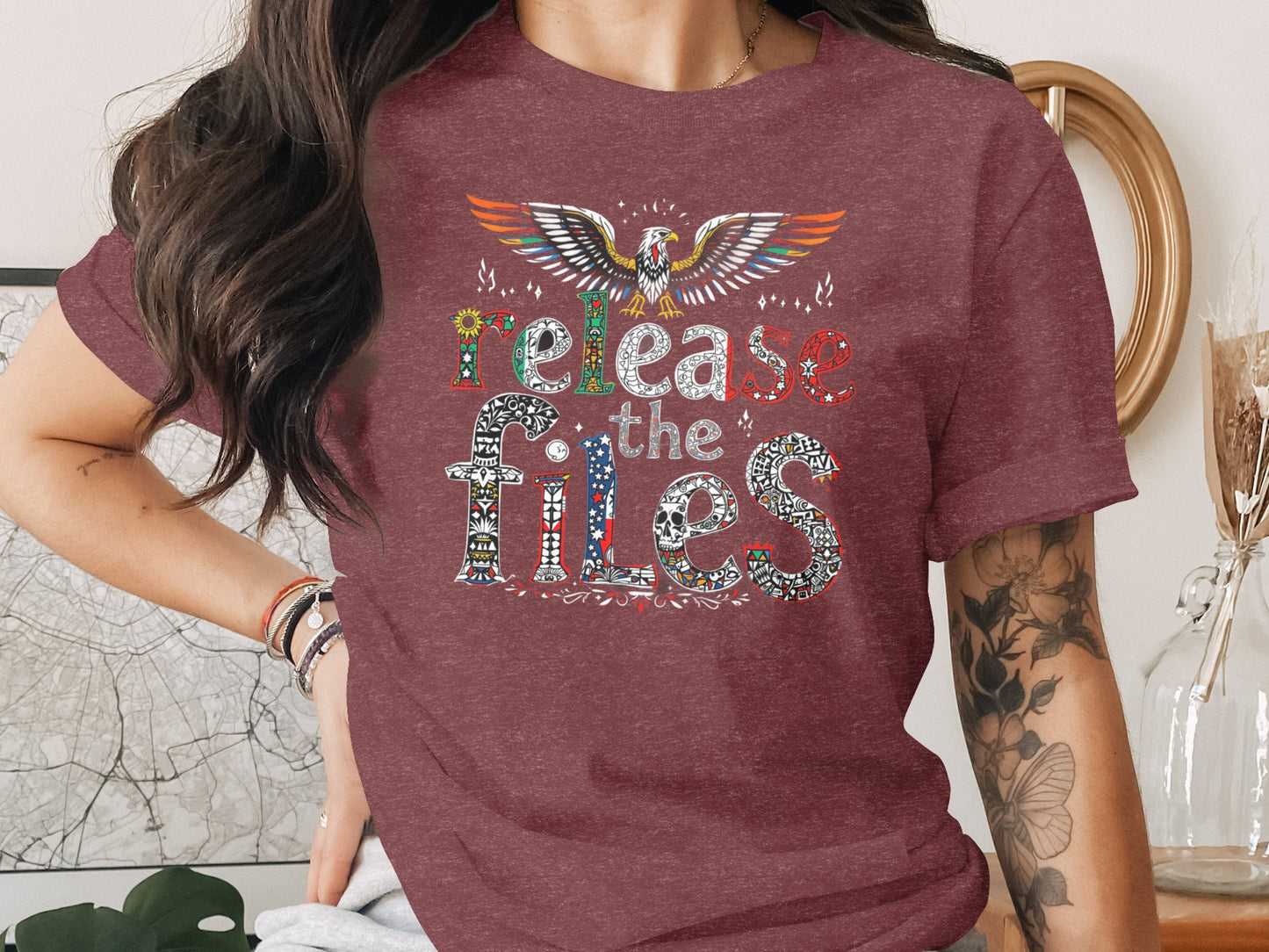 Release the Files Statement T-shirt product