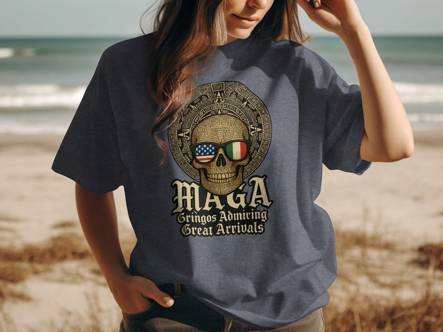 MAGA Gringos Admiring Great Arrivals T-shirt product