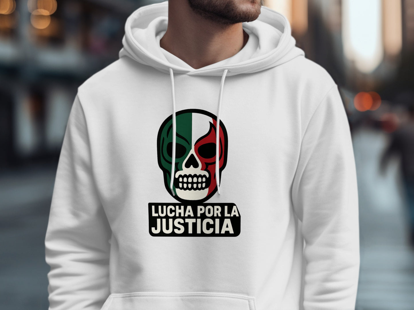 Lucha Por La Justicia Skeleton Graphic Hoodie product