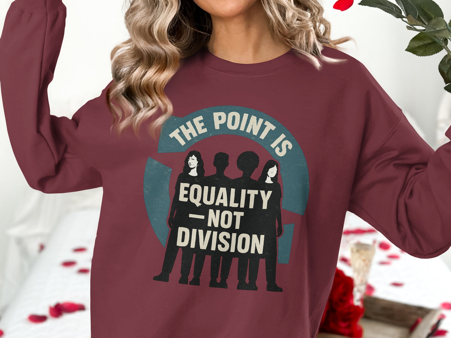 The Point Is Equality Not Division Shirt product