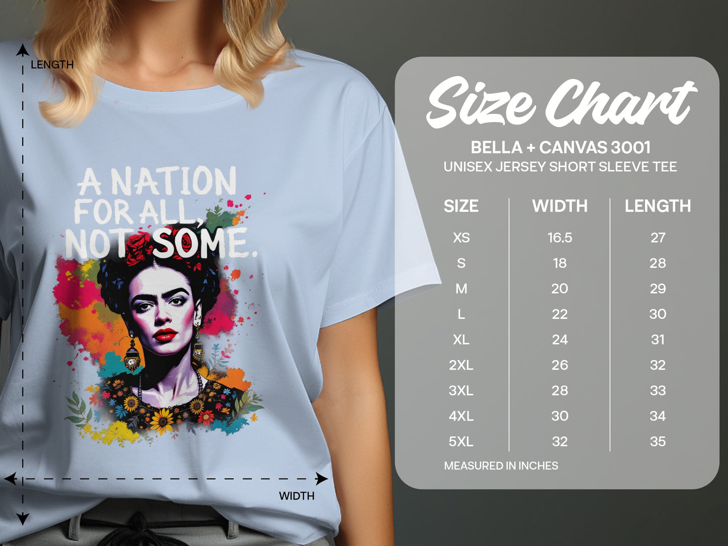 A Nation For All Not Some Graphic Tee product type