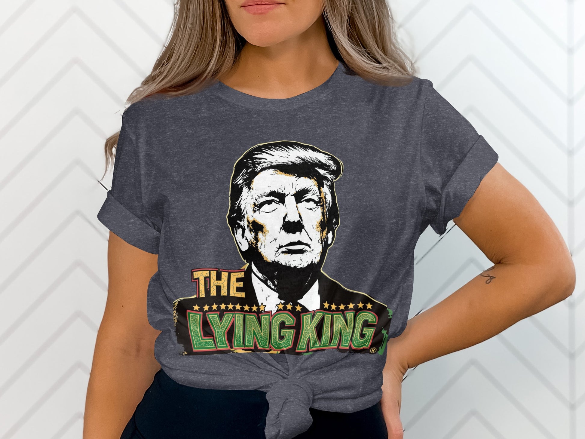 The Lying King Graphic Tee Statement Shirt product