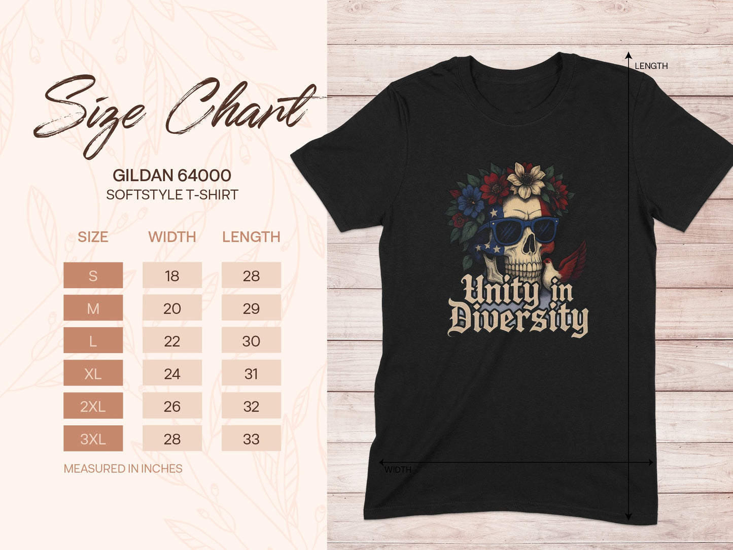Unity in Diversity Skull Graphic T-Shirt product