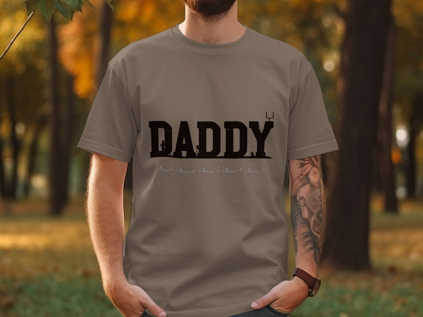 Daddy Design T-Shirt for Casual Wear Product Type