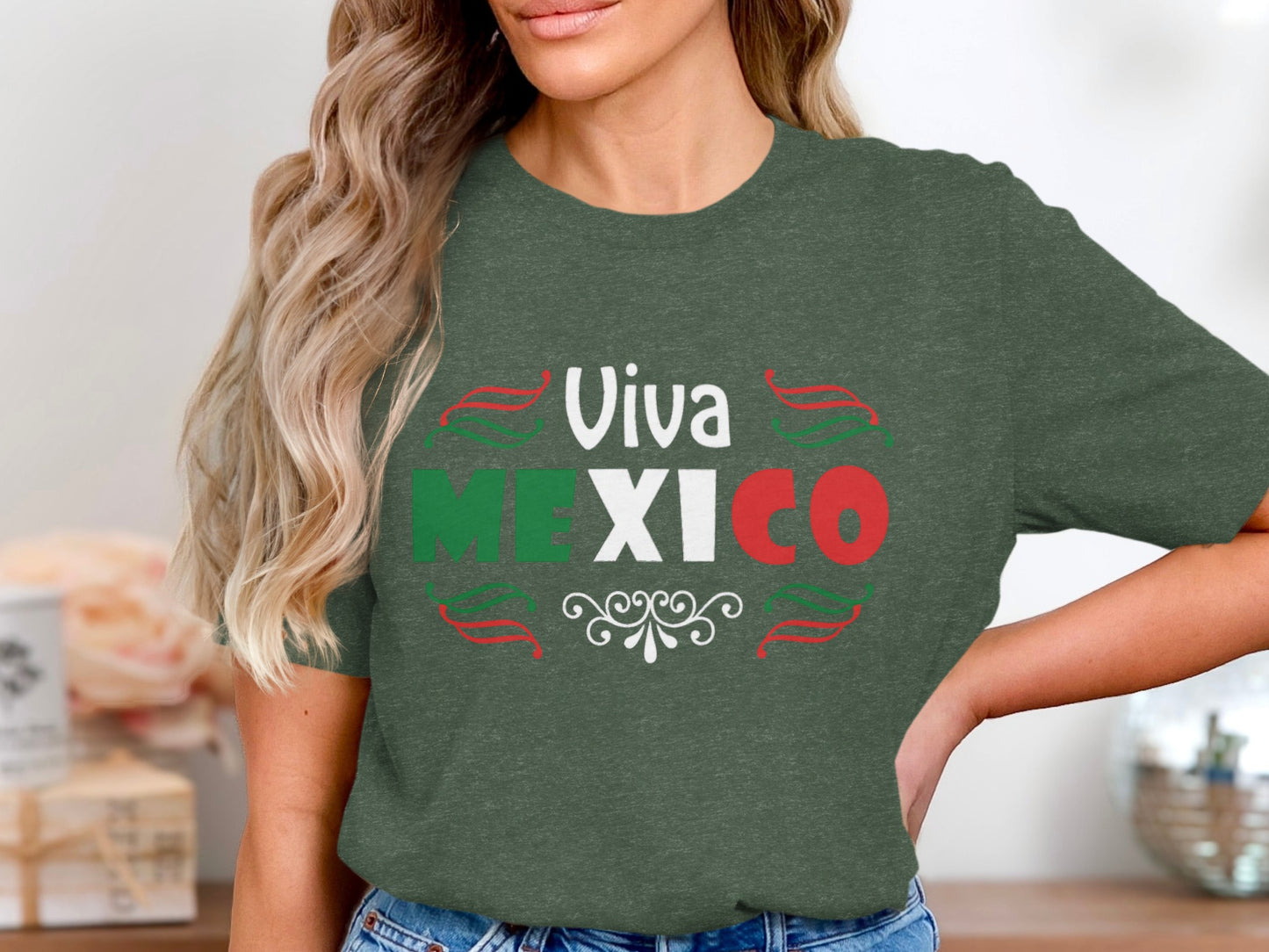 Viva Mexico Graphic T-Shirt Perfect Mexican Pride product
