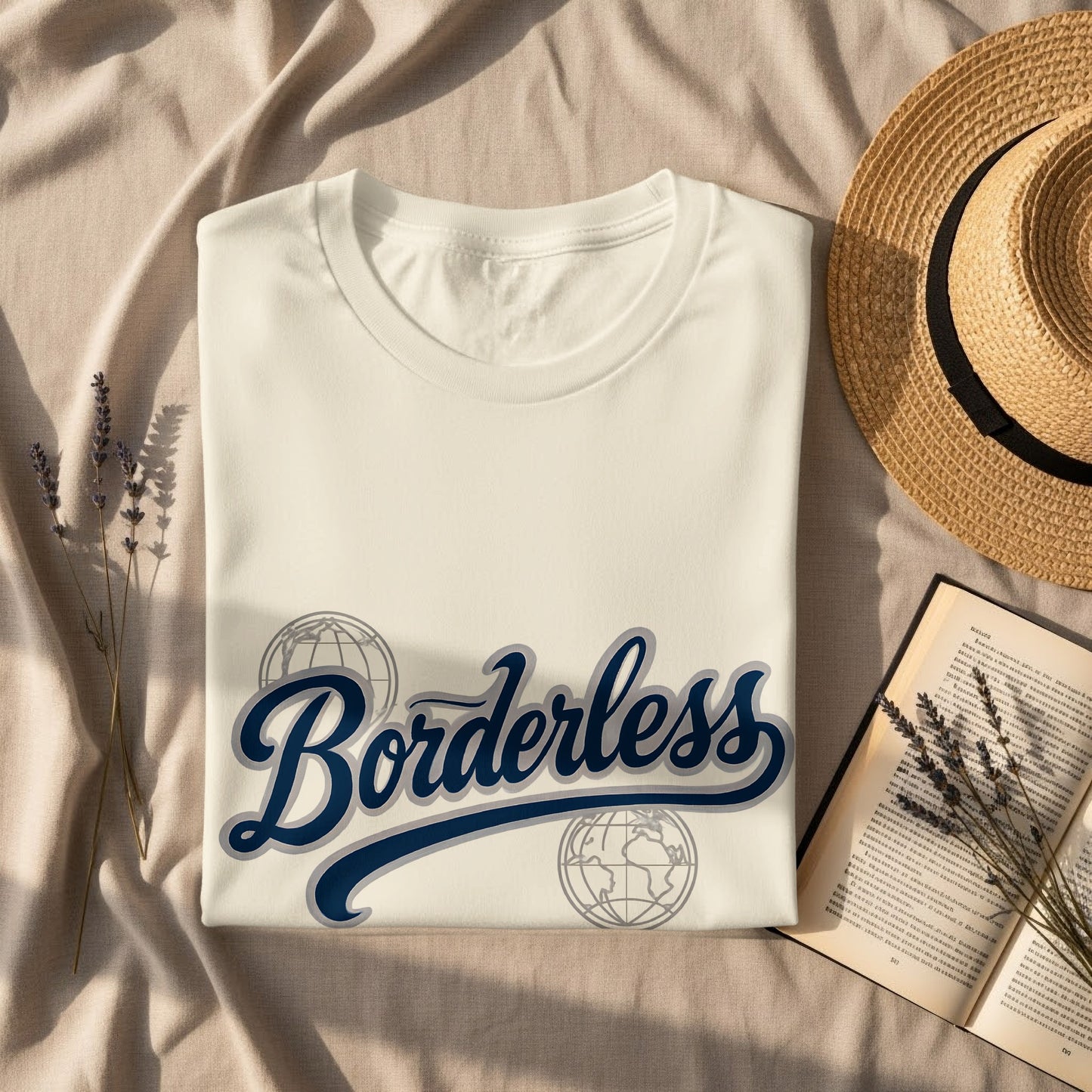 Borderless Graphic Tee with Unique Design product