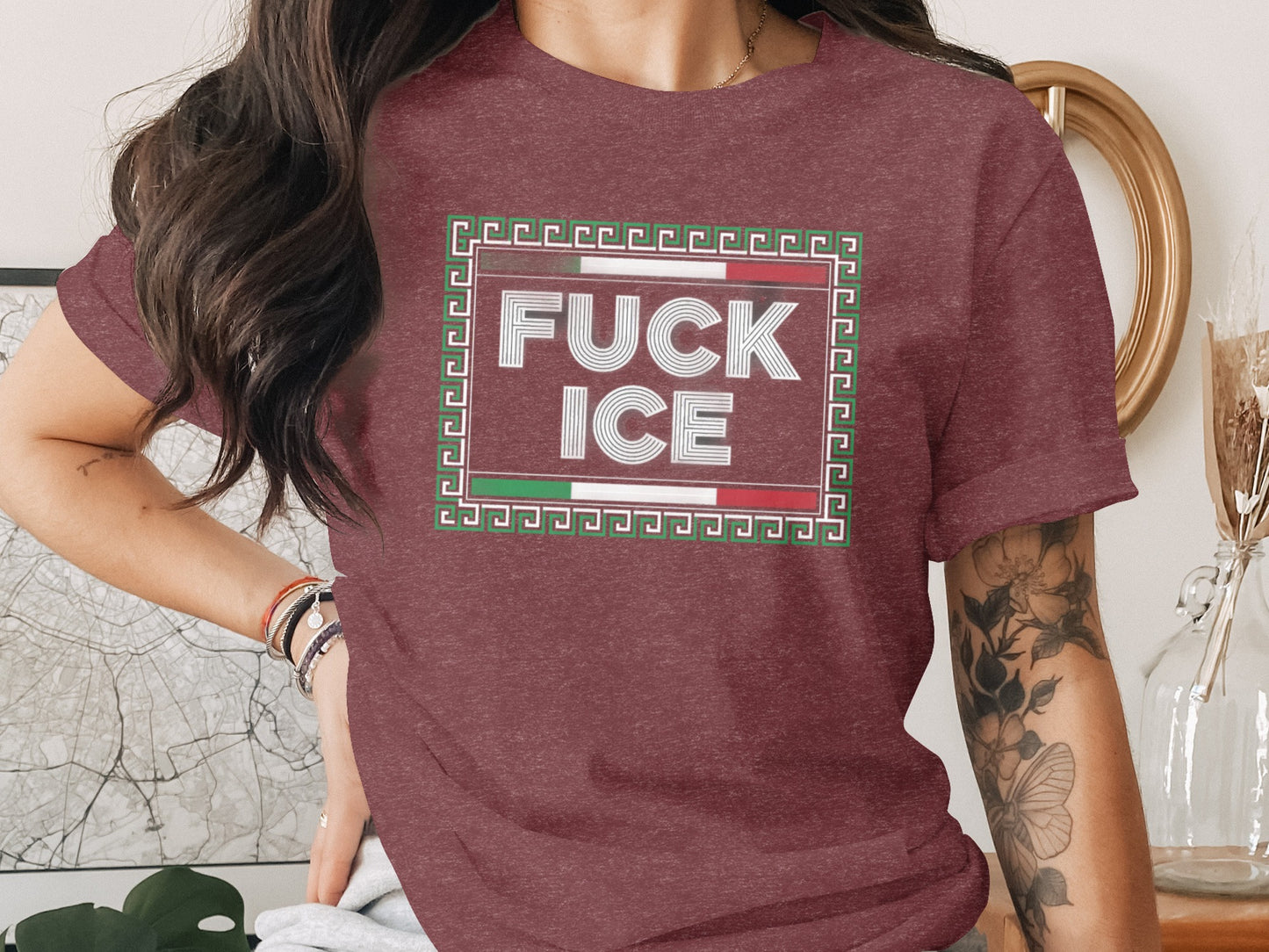 Trendy Statement Fuck Ice Design T-Shirt product