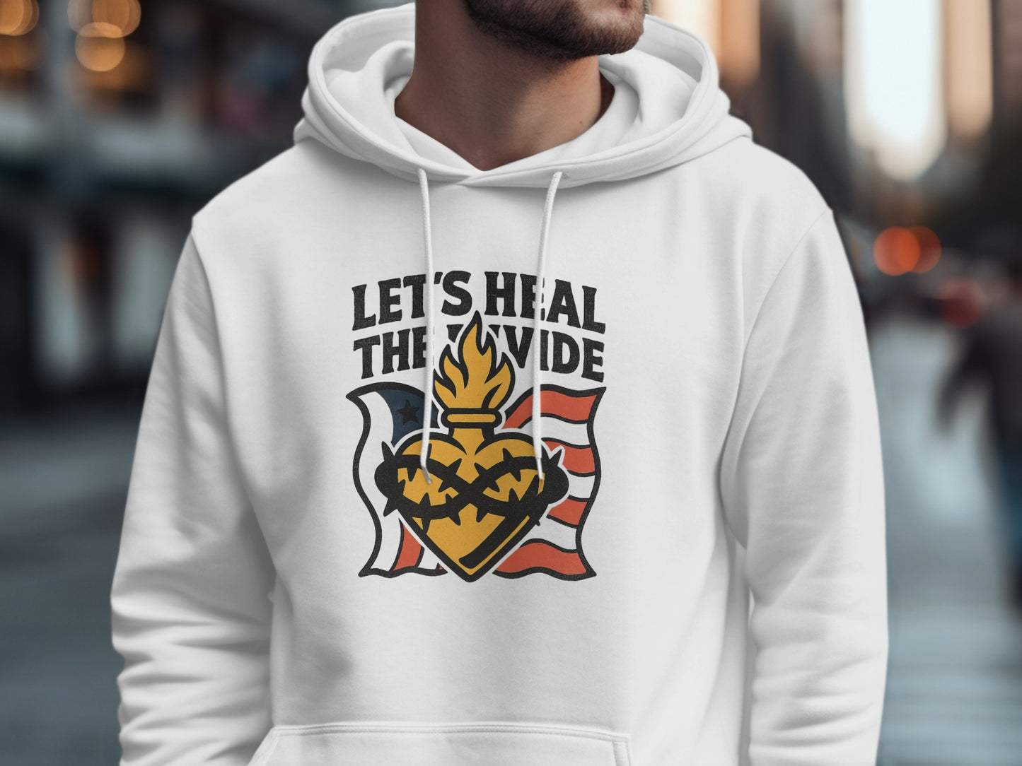 Let's Heal the Divide Graphic Hoodie product type