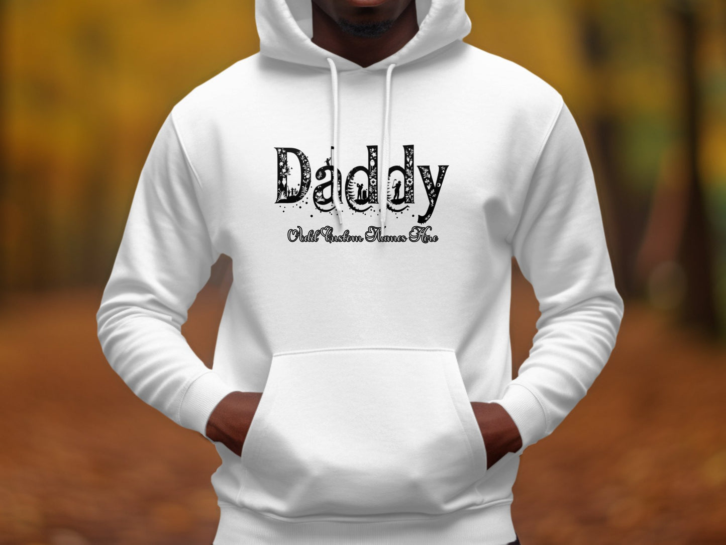 Daddy Halloween Printed Hoodie product type