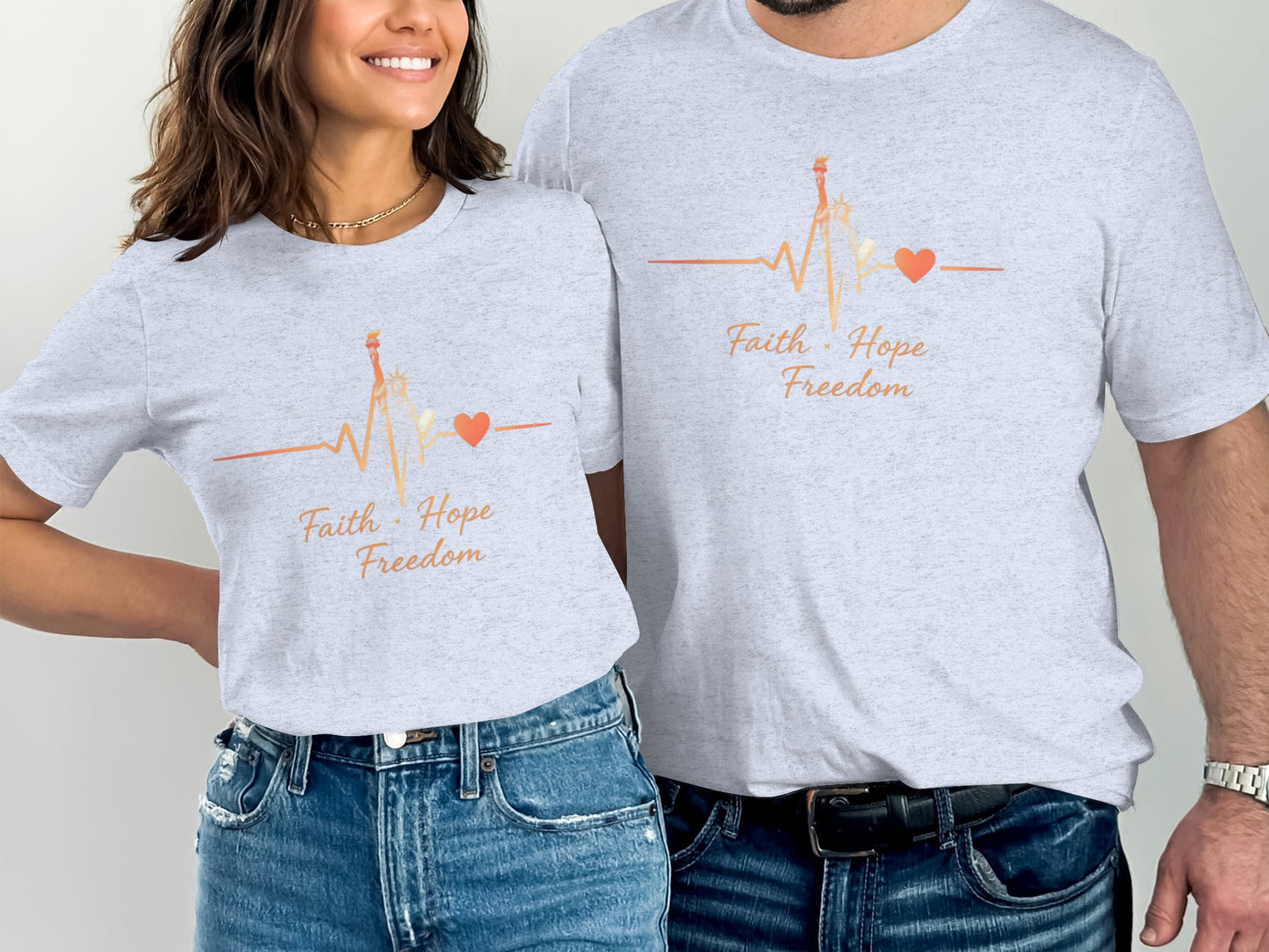 Faith Hope Freedom Graphic T-shirt product type